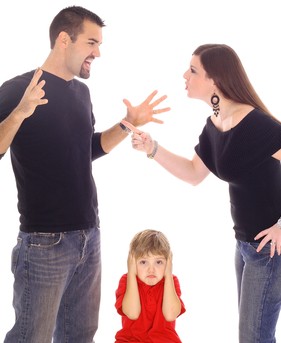 Divorcing Parents Fighting over Child